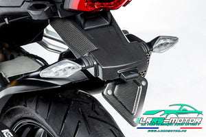 Support de plaque carbone Ducati Multistrada V4 (2022 – 2024)