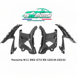 Écopes d’aile avant en véritable fibre de carbone pour Porsche 911 992 GT3 RS (2019-2023)