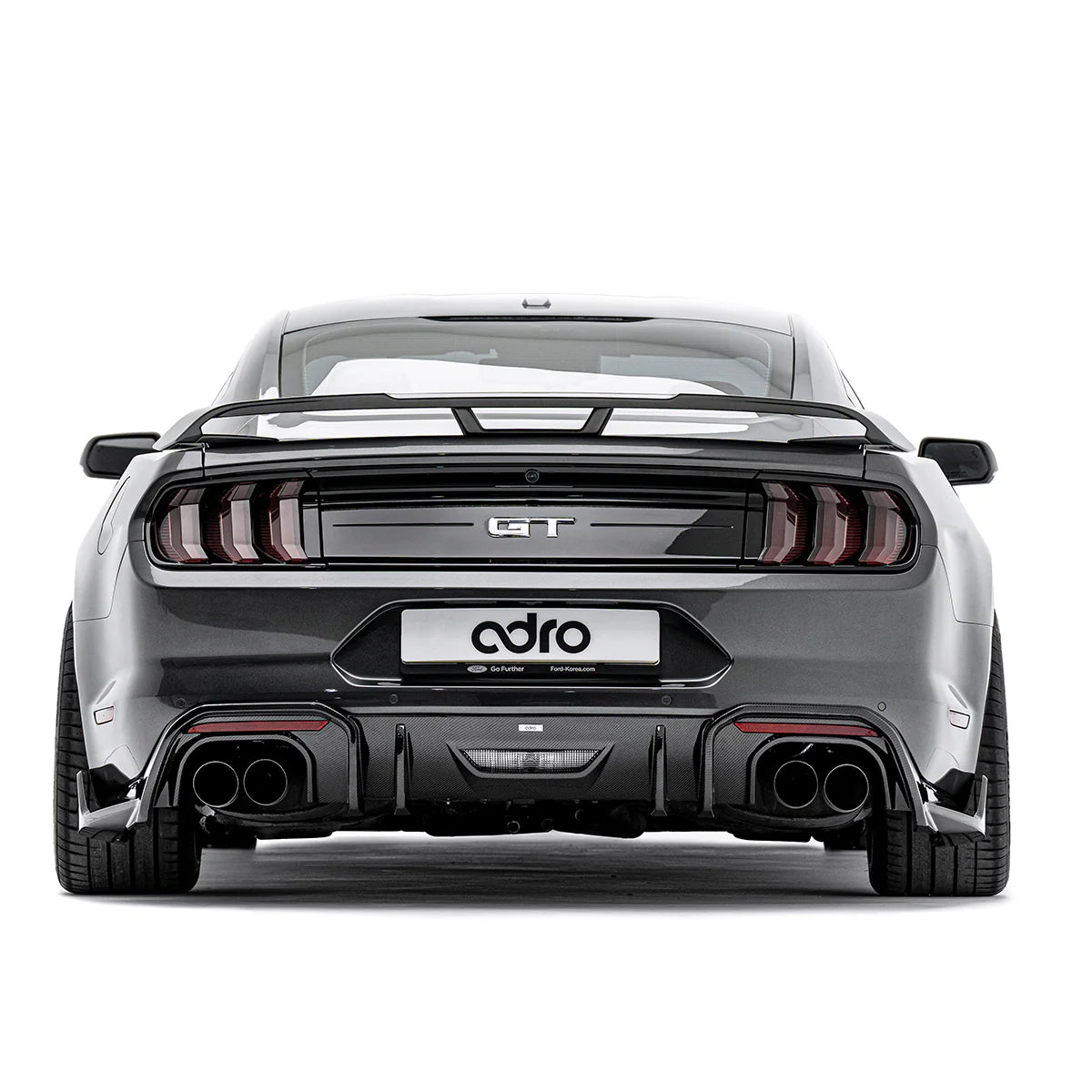 Diffuseur arrière en fibre de carbone ADRO pour Ford Mustang