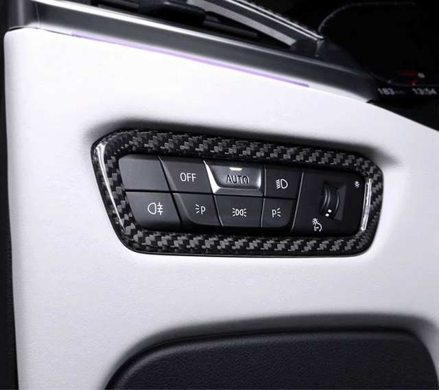 Insert de tableau de bord en fibre de carbone pour BMW G80 / G81 / G82 / G83 – Carbone sec haut de gamme