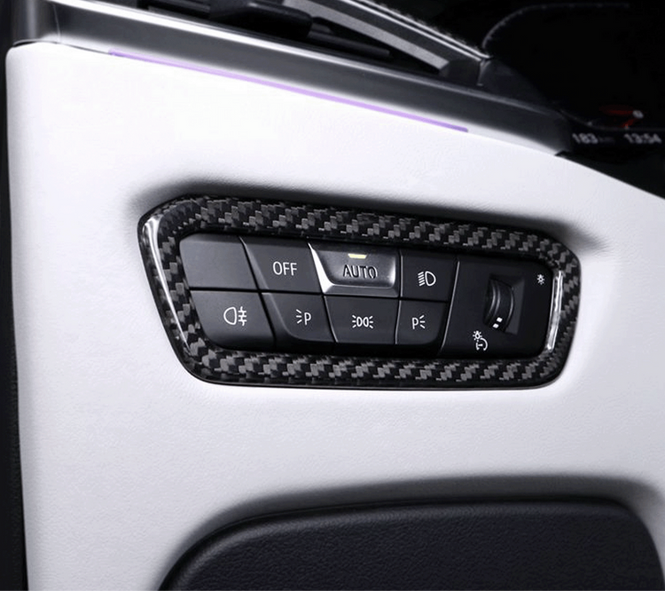 Insert de tableau de bord en fibre de carbone pour BMW G80 / G81 / G82 / G83 – Carbone sec haut de gamme