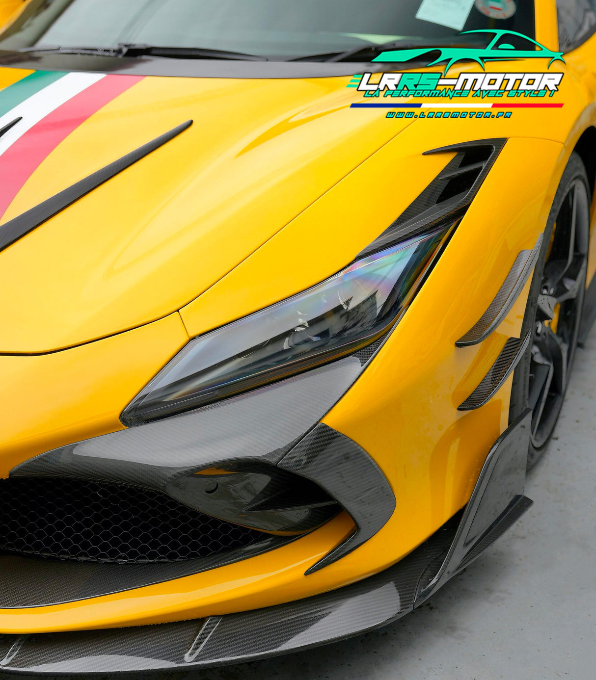 Kit Carbone Complet pour Ferrari F8