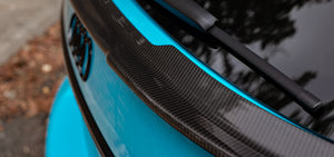 Lame arrière inférieure Audi RS6 C8 & RS7 C8 en fibre de carbone visuelle – Lower rear lip URBAN, finition sport premium