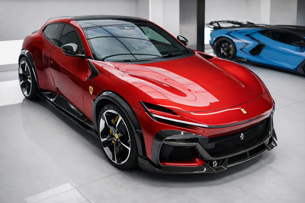 Ferrari Purosangue Front Lip TÜV