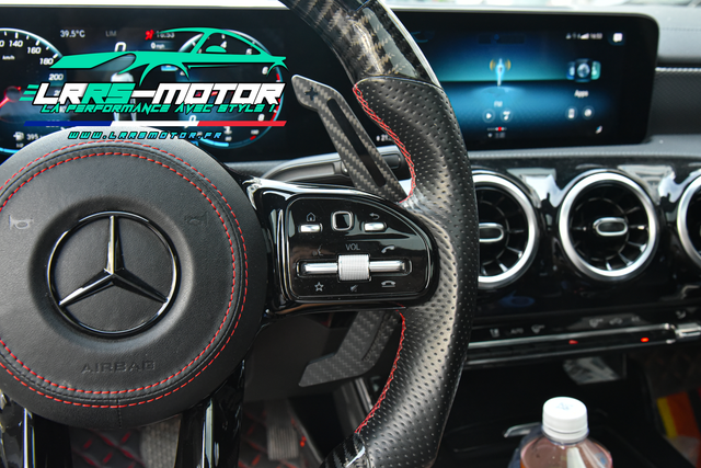 Palette changement de vitesse LED Fibre de carbone MERCEDES-BENZ