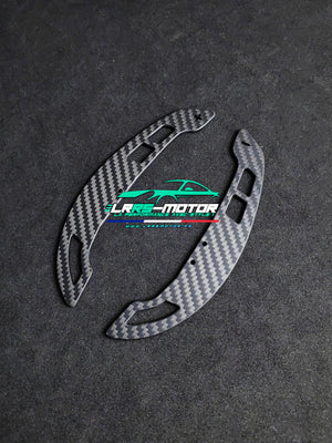Pack Double fibre de carbone magnétique & adaptée à votre volant