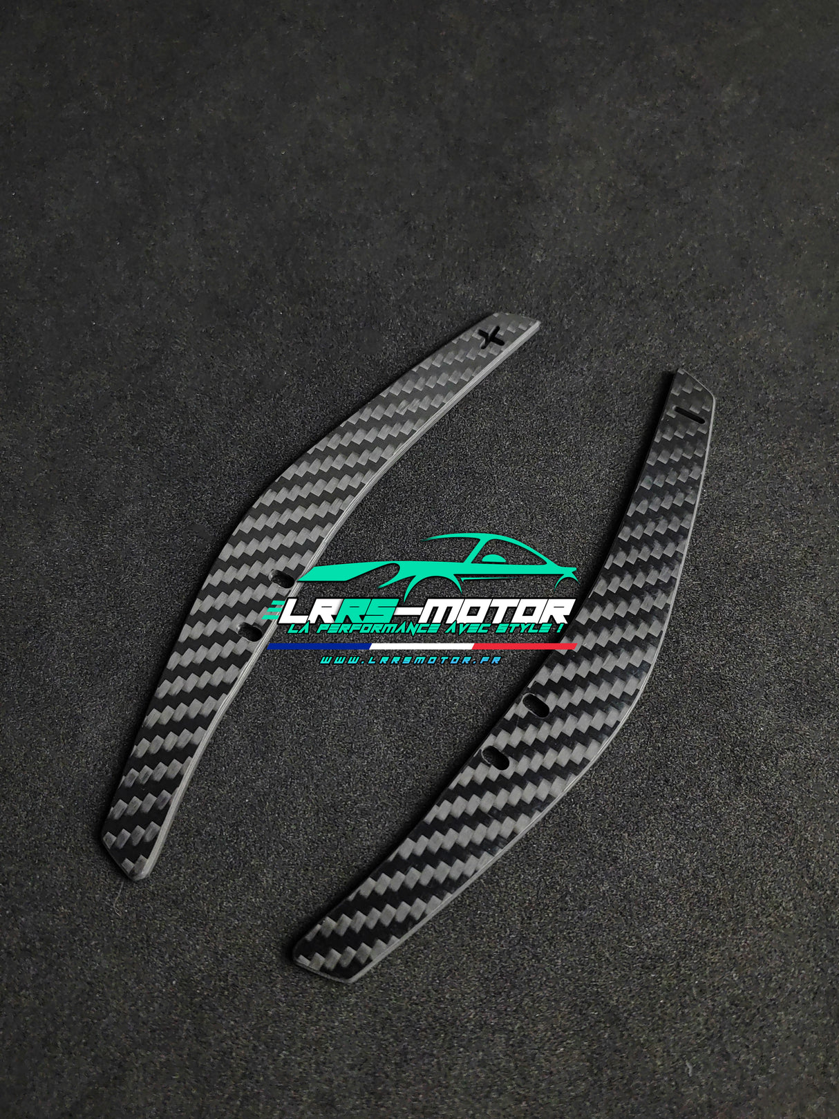 Palette avec capteur magnétique en véritable fibre de carbone