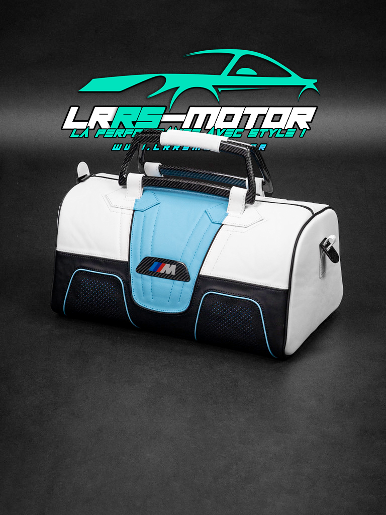 Sac de voyage CORSA BMW Personnalisable – Cuir Premium & Carbone – Édition Exclusive