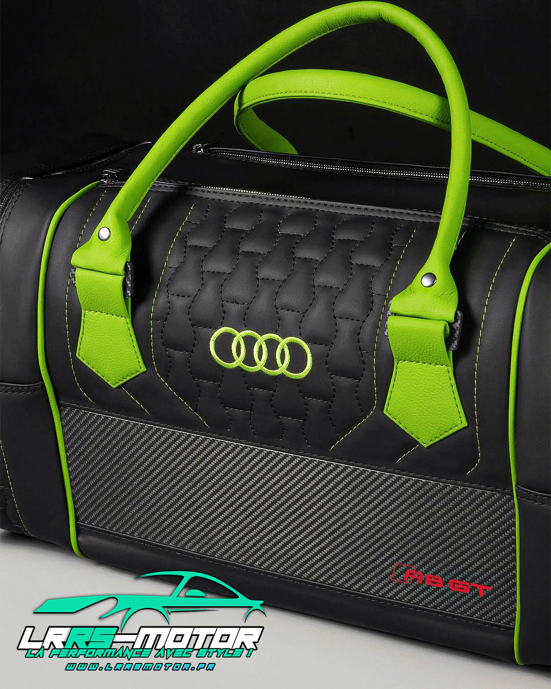 Sac de voyage Audi personnalisé – Luxe & Sur-mesure | LRRS Motor