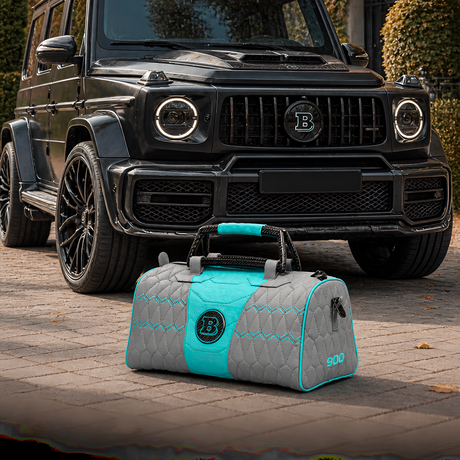 Sac de Voyage Brabus 900 – Tiffany Blue & Carbone