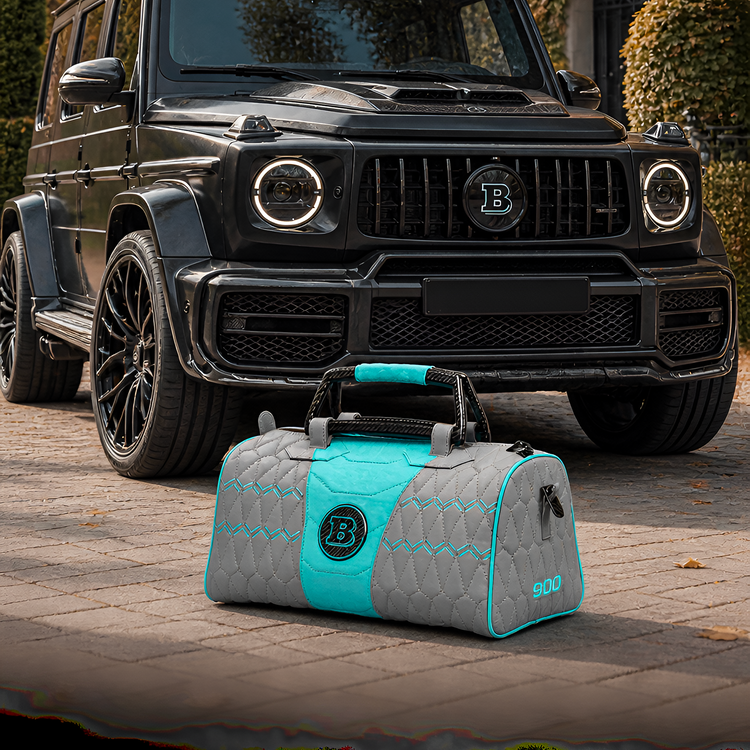 Sac de Voyage Brabus 900 – Tiffany Blue & Carbone