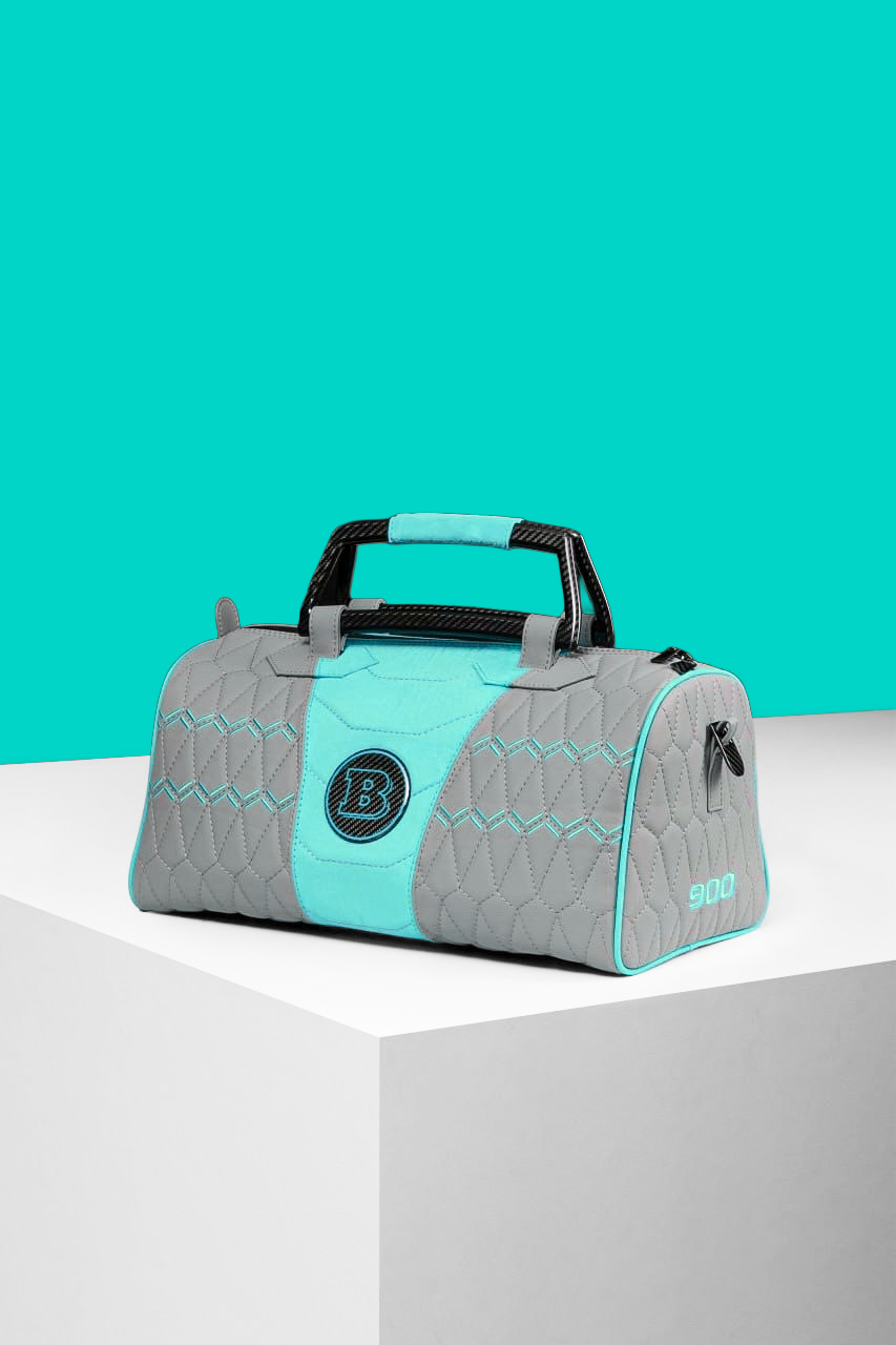Sac de Voyage Brabus 900 – Tiffany Blue & Carbone
