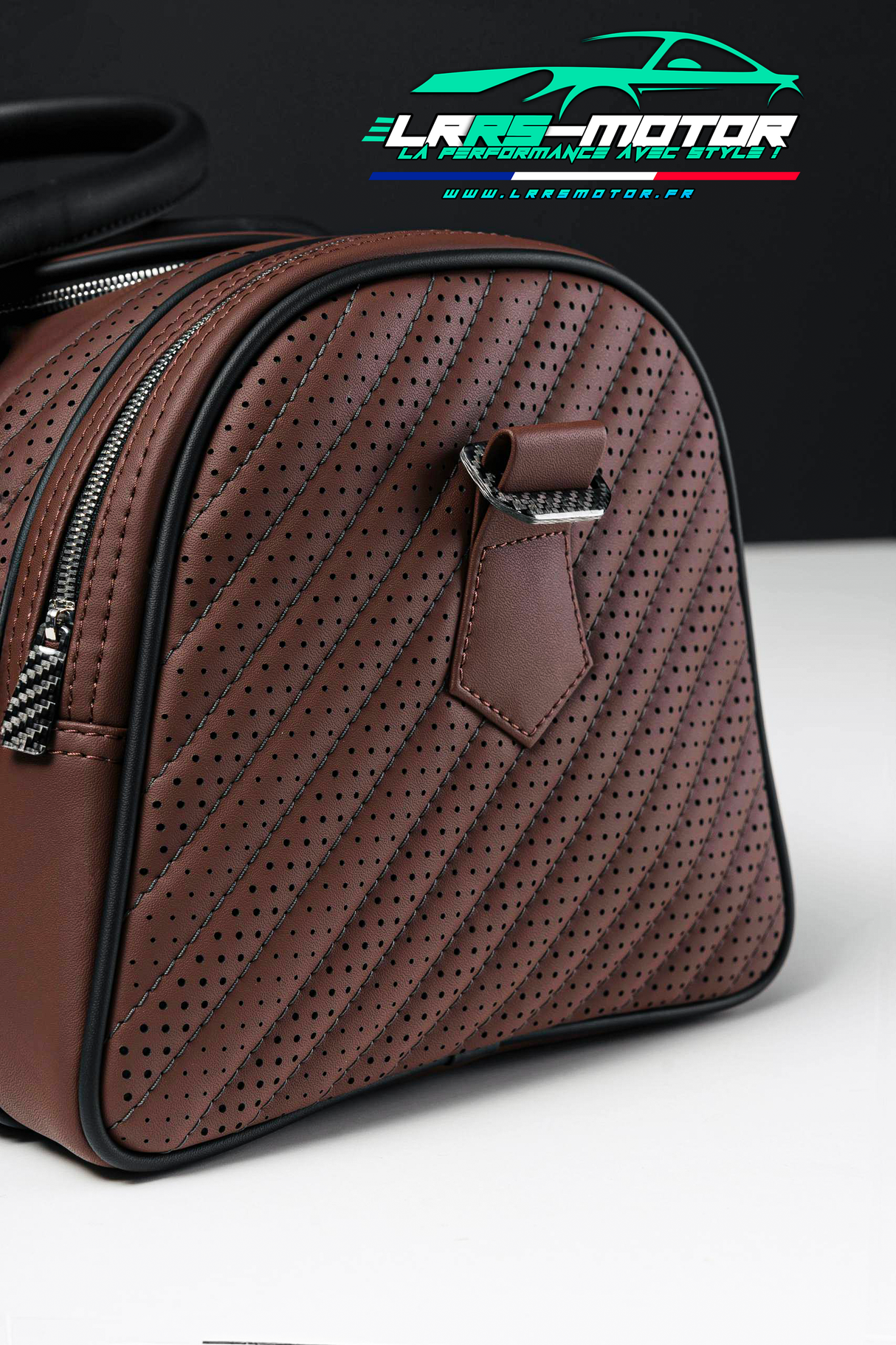 M Carbon Leather Bag