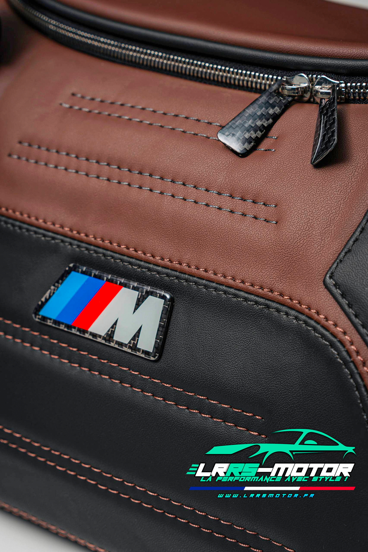 M Carbon Leather Bag