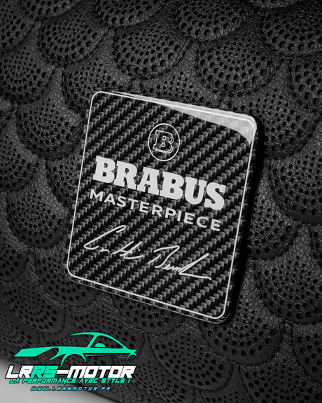 Sac de voyage Brabus Masterpiece Personnalisable – Cuir & Carbone de Luxe