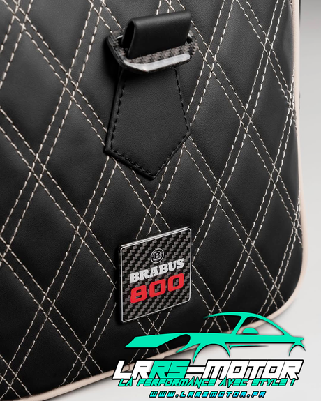 Sac de voyage Brabus 800 Personnalisable – Cuir & Carbone Premium – Édition Luxe