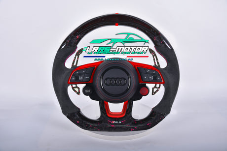 Customizable carbon steering wheel Audi RS3, RSQ3, A3, A1, S3, A4, A5 R8 8Y (2014 - 2023)