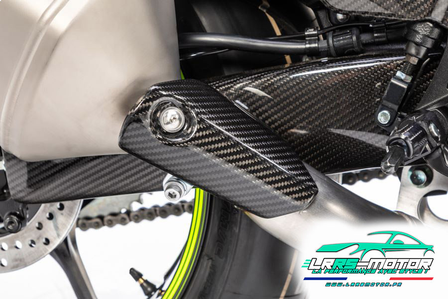 Protection thermique d'échappement en carbone pour Suzuki GSX R 1000 (à partir de 2017)