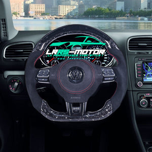 Golf 6 &amp; Polo 5, 6 gti &amp; scirocco 2015 - 2022 customizable carbon steering wheel