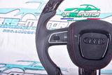 Volant Audi Personnalisable Compatible A3 8P A4, S4 A5 8T, A8 D3 Q7 Q5