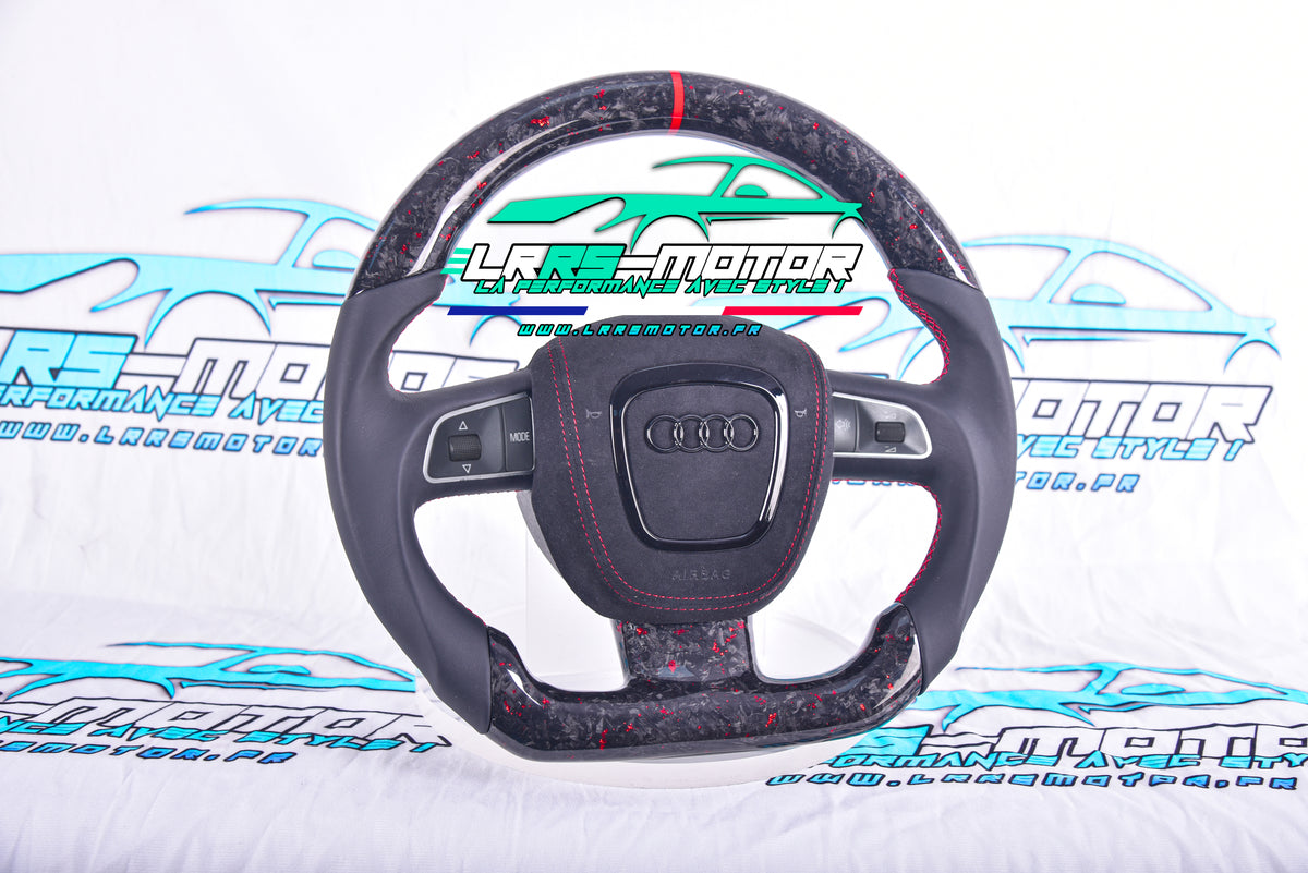 Volant Audi Personnalisable Compatible A3 8P A4, S4 A5 8T, A8 D3 Q7 Q5