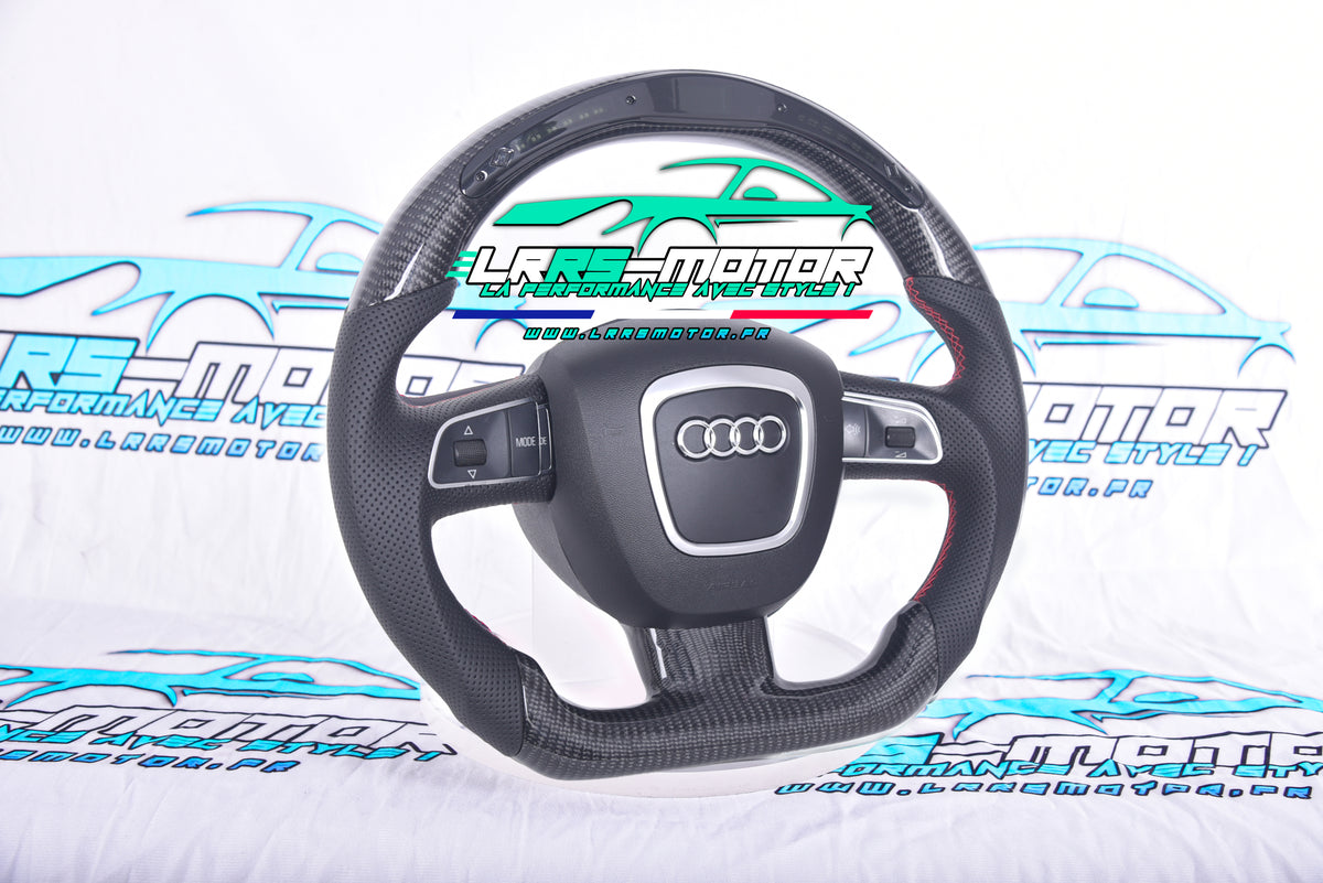 Volant Audi Personnalisable Compatible A3 8P A4, S4 A5 8T, A8 D3 Q7 Q5