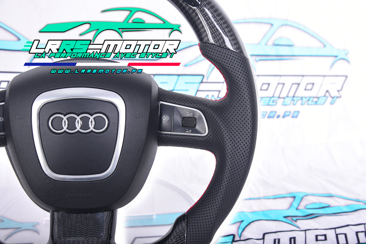 Volant Audi Personnalisable Compatible A3 8P A4, S4 A5 8T, A8 D3 Q7 Q5