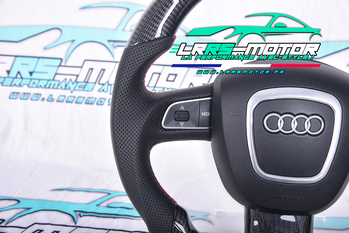 Volant Audi Personnalisable Compatible A3 8P A4, S4 A5 8T, A8 D3 Q7 Q5