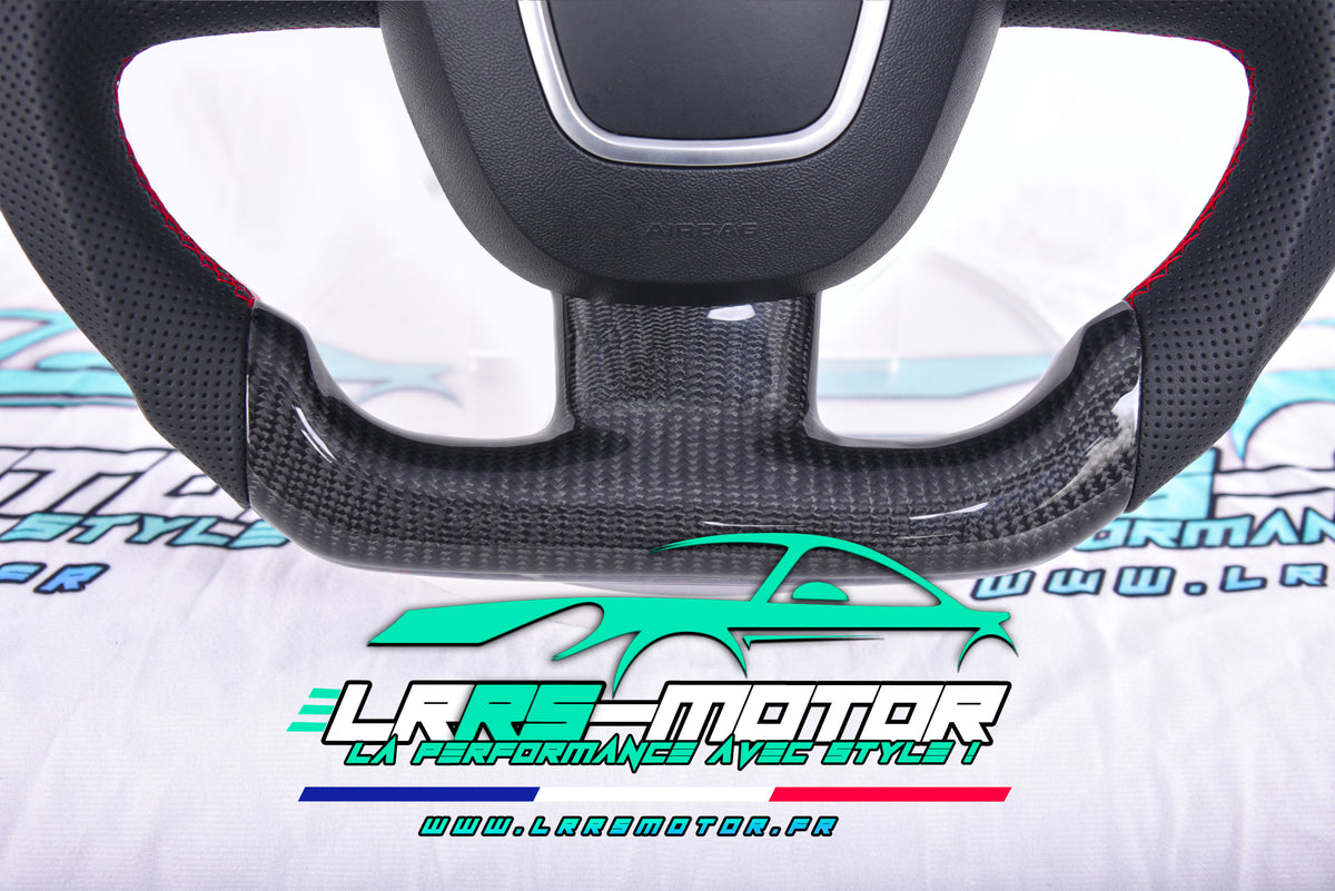 Volant Audi Personnalisable Compatible A3 8P A4, S4 A5 8T, A8 D3 Q7 Q5