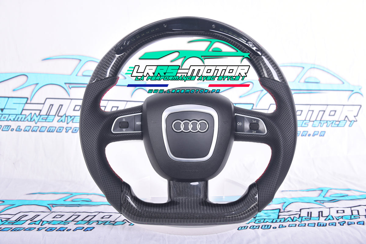 Volant Audi Personnalisable Compatible A3 8P A4, S4 A5 8T, A8 D3 Q7 Q5