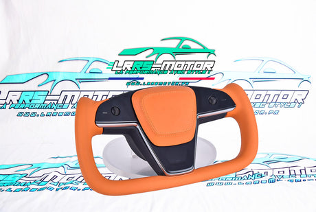 Volant personnalisable compatible avec TESLA MODEL S PLAID