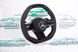 Volant Mercedes-Benz personnalisé compatible CLA, Classe C, CLE, GLA et AMG GT | LRRS-MOTOR