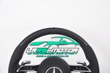 Volant Mercedes-Benz personnalisé compatible CLA, Classe C, CLE, GLA et AMG GT | LRRS-MOTOR