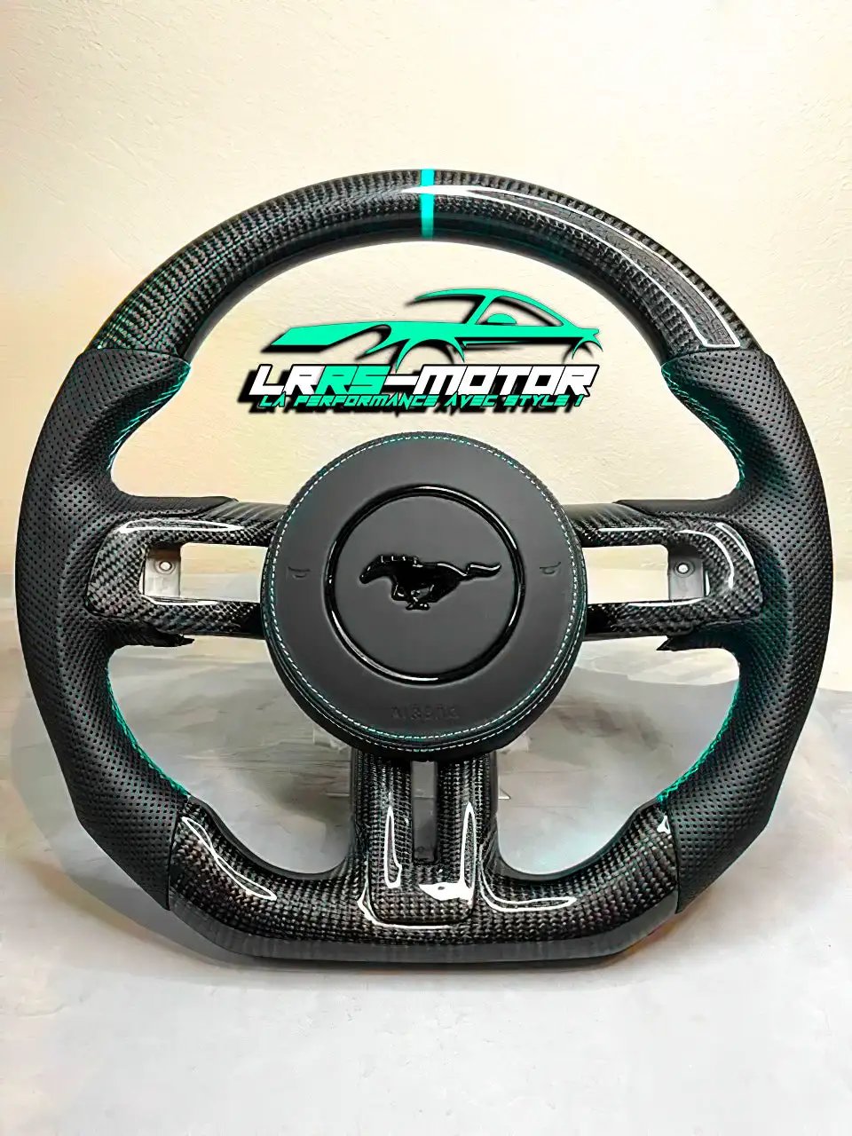 Mustang 6 steering wheel, customizable Shelby Carbon 