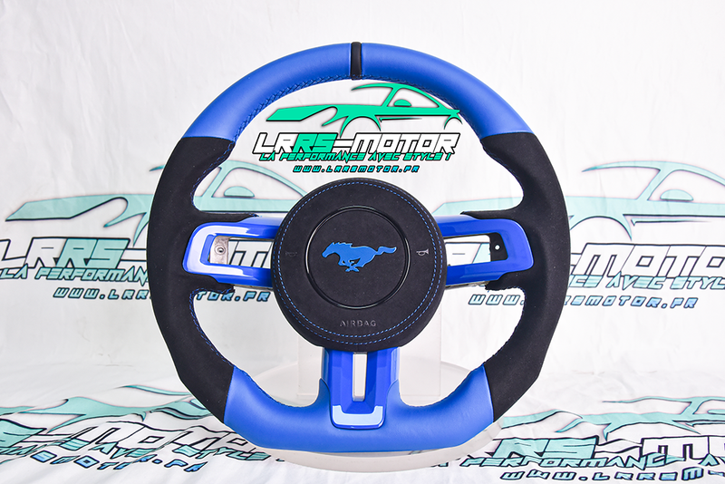 Volant Ford Mustang blue - lrrsmotor.fr.png