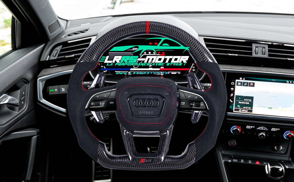 Volant – Compatible Audi A3 / RS3 / A4 / A5/ Q3 / Q8 / RS4 / RS5 / SQ5 / SQ6/ RSQ8 (2016–2024)