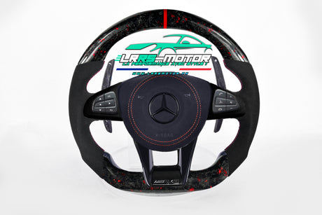 Volant carbone Mercedes Benz AMG  (2014 - 2017) C63, E63, GT63, GTS63, GTC63, A45, CLA45