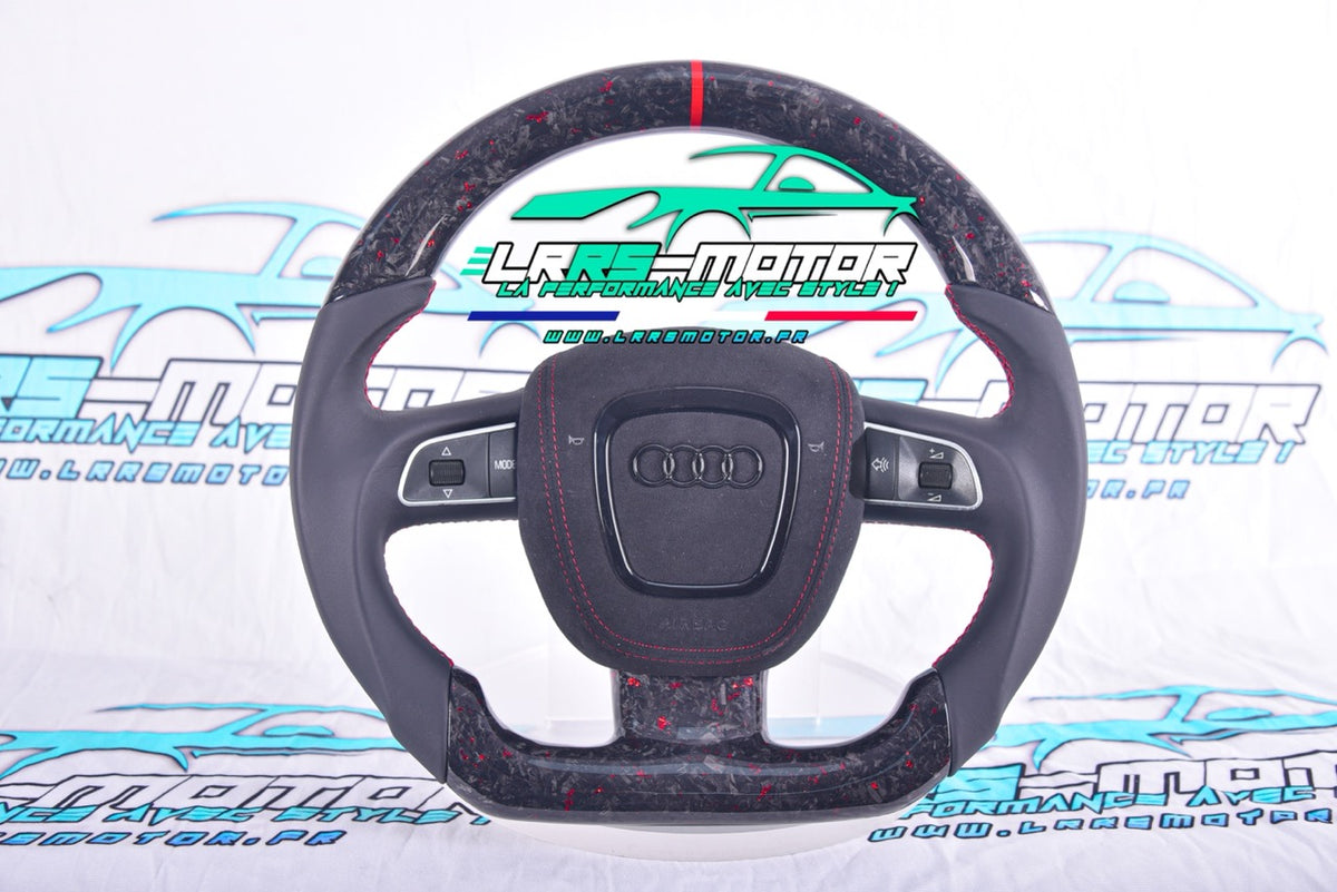 Volant Audi Personnalisable Compatible A3 8P A4, S4 A5 8T, A8 D3 Q7 Q5