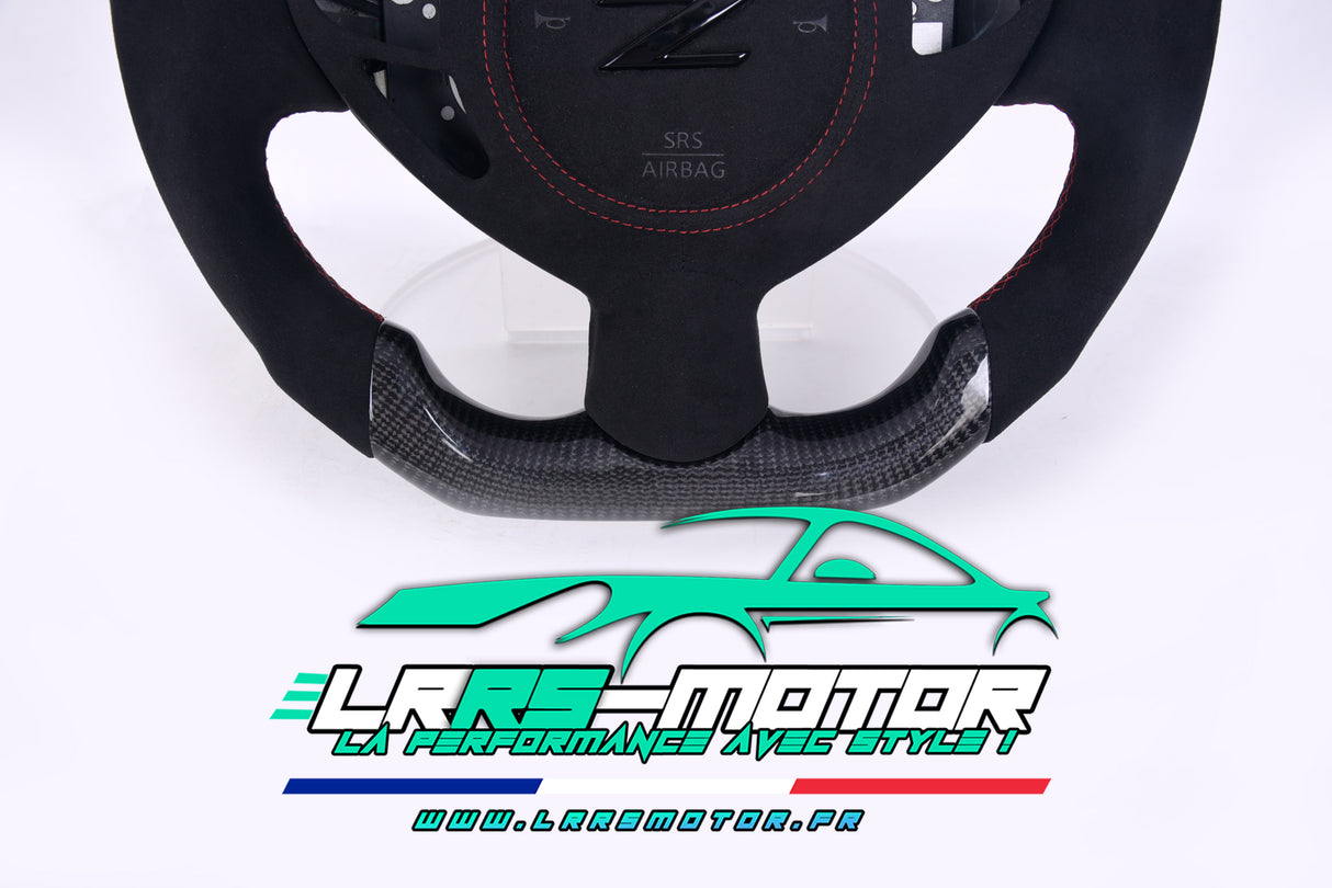 Nissan 370 Z customizable carbon steering wheel 