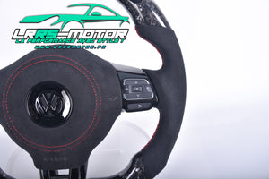 Golf 6 &amp; Polo 5, 6 gti &amp; scirocco 2015 - 2022 customizable carbon steering wheel