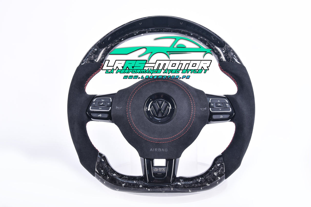 Golf 6 &amp; Polo 5, 6 gti &amp; scirocco 2015 - 2022 customizable carbon steering wheel