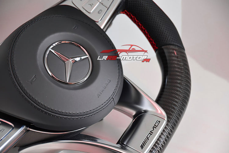 Steering wheel – Compatible with Mercedes Benz AMG (2014–2017) C63, E63, GT63, GTS63, GTC63