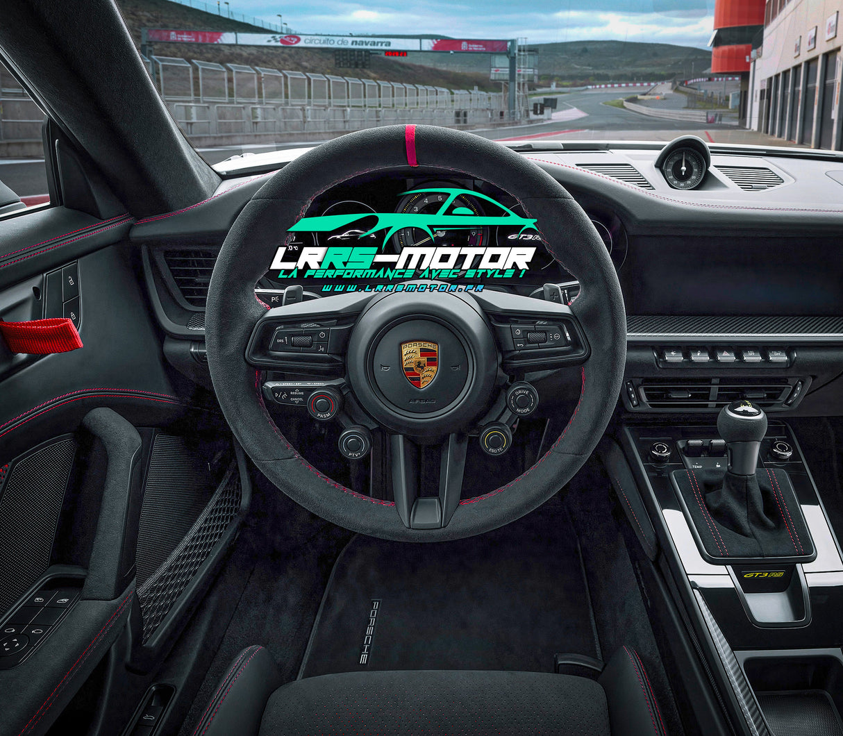 Steering wheel Porsche 911, Macan, Cayenne 2015 - 2024 ... Customizable carbon