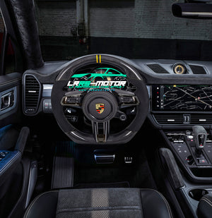 Steering wheel Porsche 911, Macan, Cayenne 2015 - 2024 ... Customizable carbon