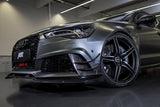 Lame avant Avant Audi RS6 C7 fibre de carbone