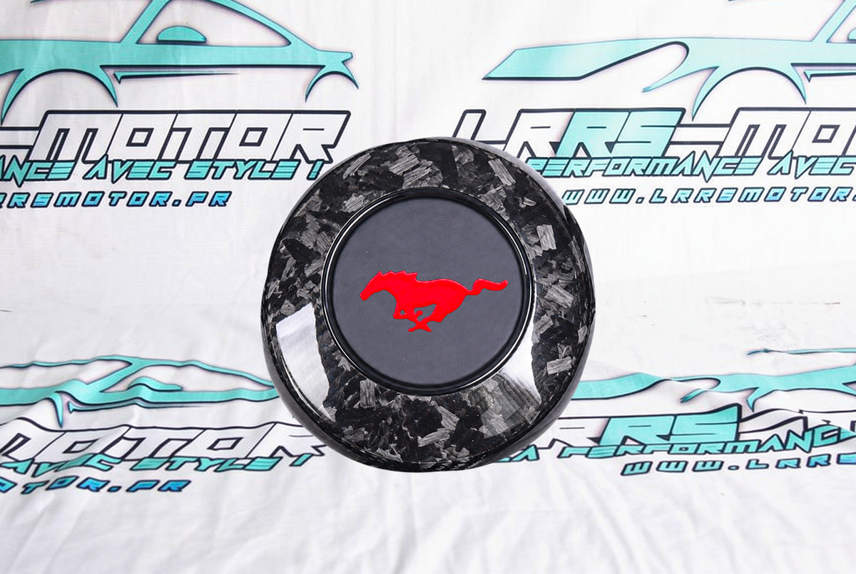 Cache Airbag Volant Ford Mustang, Shelby (2013-2023) Personnalisable