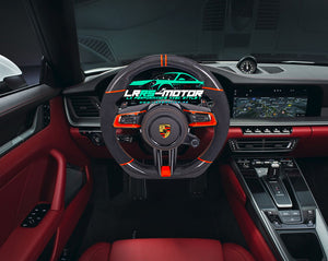 Steering wheel Porsche 911, Macan, Cayenne 2015 - 2024 ... Customizable carbon