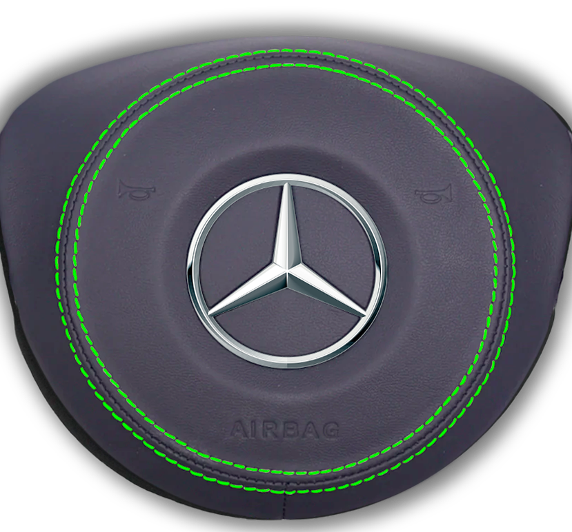 Cache Airbag Mercedes w205 personnalisable