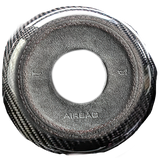 GOLF 7 Couvercle - airbag logo chrome & Noir glossy