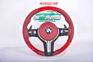 Volant BMW Série F carbone personnalisable